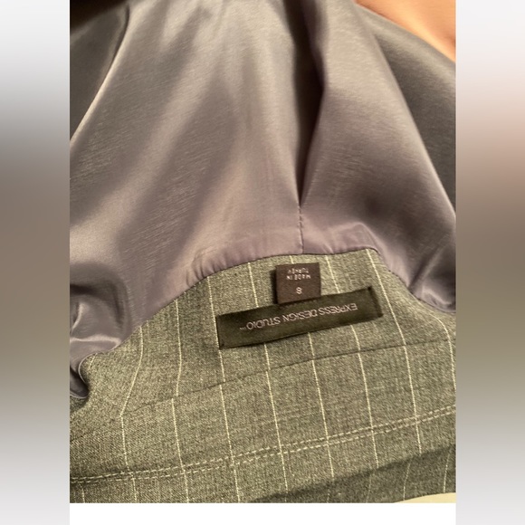 Lady’s grey blazer size M - Picture 3 of 7